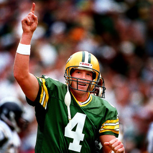 Brett Favre, football's 4. 