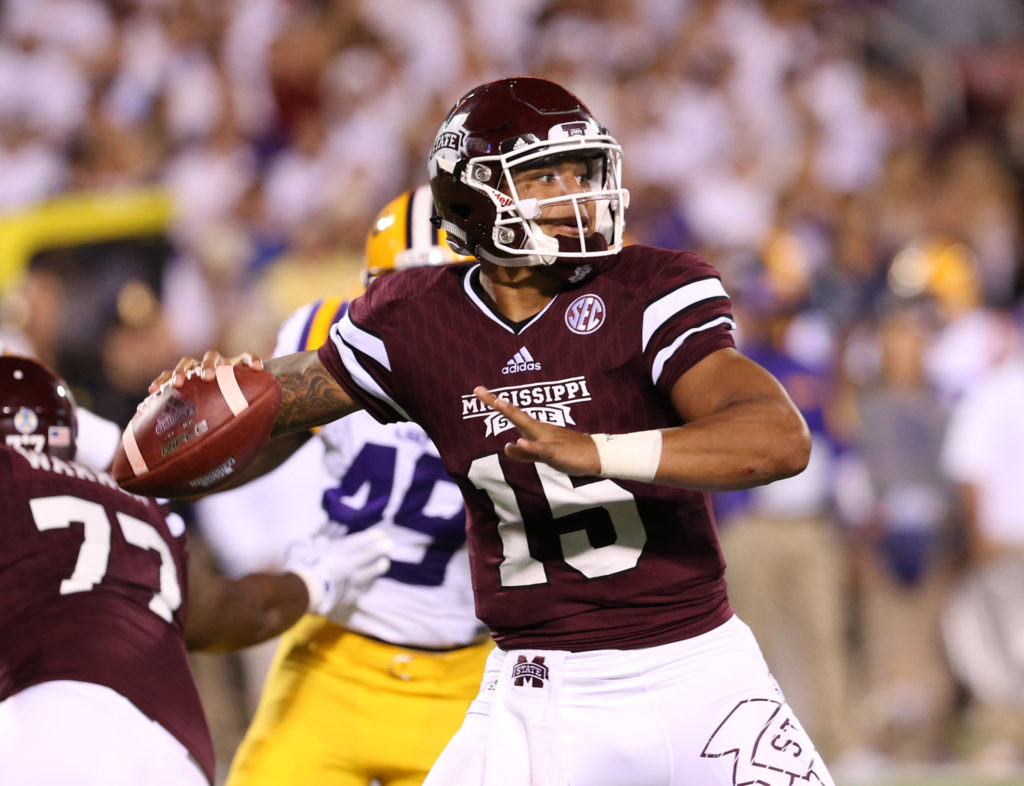 Dak Prescott MS State Mini Helmet - Mississippi Sports Hall of Fame