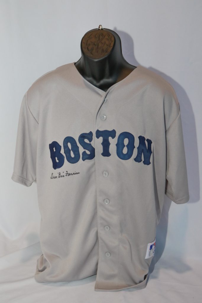 Dave Boo Ferriss Boston Jersey - Mississippi Sports Hall of Fame