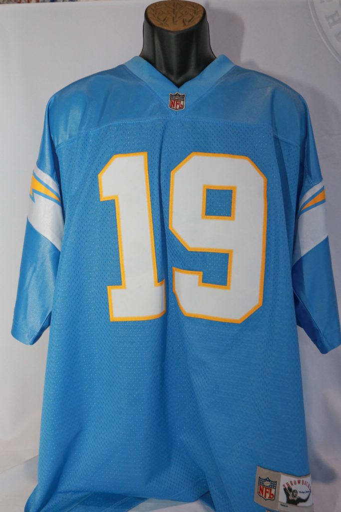 Lance Alworth Chargers Throwback Jersey Mississippi Sports Hall of Fame