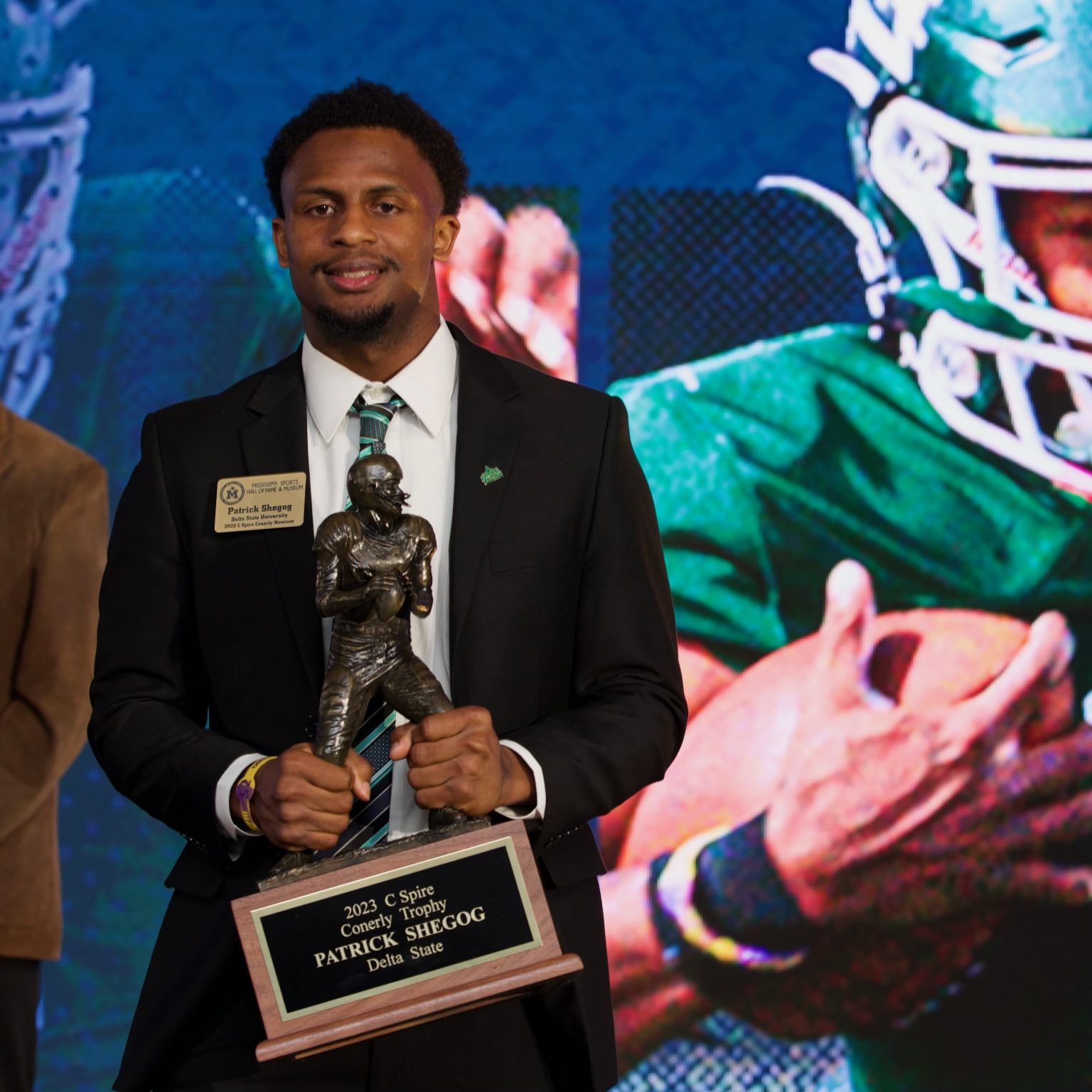 Delta State’s Patrick Shegog wins 2023 C Spire Conerly Trophy ...